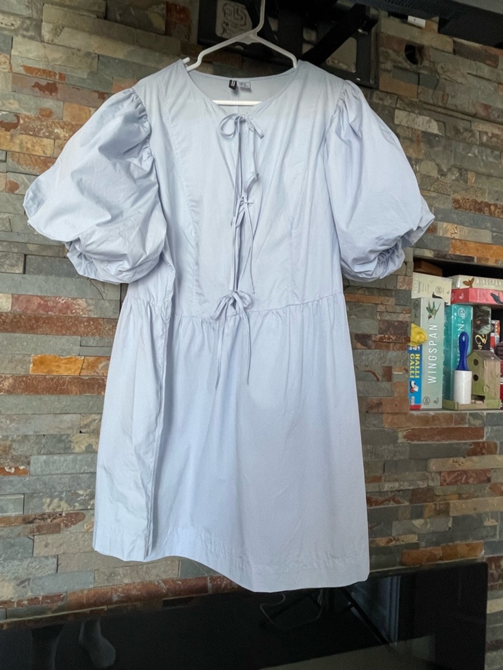 Light Blue Baby Doll Dress